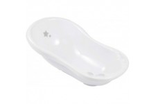 keeeper Ergonomic Baby Bath with Plug, from 0 to Approximately 12 Months, 84 cm, Maria