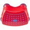 keeeper Fireman Sam Step Stool, From approx. 18 Months to approx. 10 Years, Anti-Slip Function, Tomek, Red
