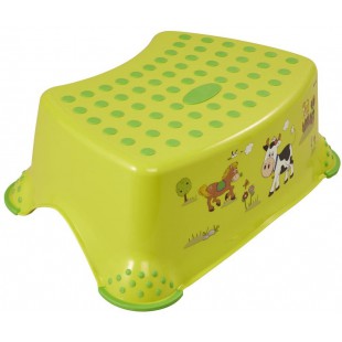 keeeper Tabouret Hippo, De 3 a 14 ans Environ, Fonction Antiderapante, Tomek, Vert