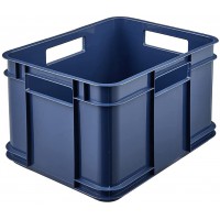 keeeper Boite de Rangement avec Poignees, Boite Euro M, Procyclen, 16 L, Bruno Eco Line, Eco Bleu