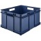 keeeper Boite de Rangement avec Poignees, Boite Euro XXL, Procyclen, 54 L, Bruno Eco Line, Eco Bleu