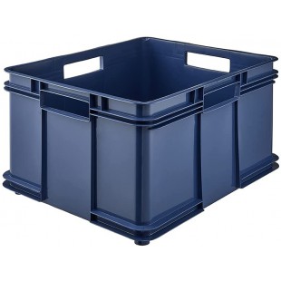 keeeper Boite de Rangement avec Poignees, Boite Euro XXL, Procyclen, 54 L, Bruno Eco Line, Eco Bleu