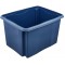 keeeper Boite de Rangement a Emboiter et a Empiler, 44,5 x 34,5 x 27 cm, 30 L, Emil Eco Line, Eco Bleu