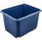 keeeper Boite de Rangement a Emboiter et a Empiler, 44,5 x 34,5 x 27 cm, 30 L, Emil Eco Line, Eco Bleu