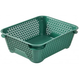 keeeper Corbeille Empilable, Papier A6, 20 x 16 x 7 cm, Mirko Eco Line, Eco Vert