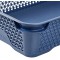 keeeper Corbeille Empilable, Papier A5, 26,5 x 20 x 7 cm, Mirko Eco Line, Eco Bleu
