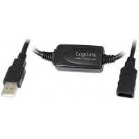 USB KABEL A - A ST/BU 15.00M VERL. SW.