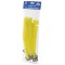 LogiLink KAB0015 Pack de 10 Attache-cables 300 x 20 mm Jaune