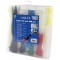 LogiLink KAB0019 Pack de 600 Attache-cables 5 Longueurs Multicolore