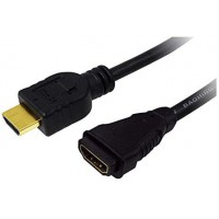 LogiLink CH0058 Cable HDMI 1.4 Male/Femelle 5 m Noir