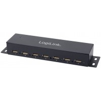 LogiLink UA0148 Hub USB 2.0 7 Ports Noir