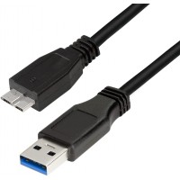 LogiLink CU0037 Cable USB 3.0 A Male/Micro B Male 0,60 m Noir