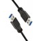 LogiLink CU0038 Cable USB 3.0 Male/Male 1 m Noir