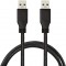 LogiLink CU0038 Cable USB 3.0 Male/Male 1 m Noir