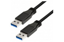 LogiLink CU0040 Cable USB 3.0 Male/Male 3 m Noir