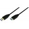 LogiLink CU0041 Cable USB 3.0 A Male/A Femelle 1 m Noir