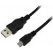 LogiLink CU0059 Cable USB 2.0 A Male/Micro B Male 3m Noir