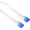 LogiLink CP0136 Cable reseau Cat5e UTP AWG 30 RJ45 3 m Bleu/Blanc