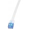 LogiLink CP0137 Cable reseau Cat5e UTP AWG 30 RJ45 5 m Bleu/Blanc