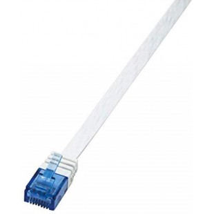 LogiLink CP0141 Cable reseau Cat5e UTP AWG 30 RJ45 20 m Bleu/Blanc