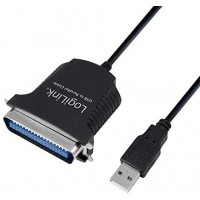LogiLink AU0003C Adaptateur USB 2.0 1,50 m Noir