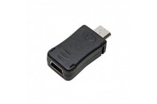 LogiLink AU0010 Adaptateur Mini USB Femelle/Male Noir