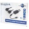 LogiLink AU0031 Adaptateur USB a  2 x Serial Noir