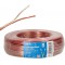 LogiLink Cable d'enceinte CA1076 pour chaine HiFi - 2 x 0,75 mm - Transparent - 25 m