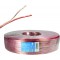 'LogiLink ca1082 Cable Haut-Parleur Box pour Vos HiFi, Section 2 x 1,50 mm, 100 m Transparent