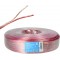 'LogiLink ca1085 Enceinte pour Vos HiFi, 2 x 2,50 mm Section, cable 50 m Transparent