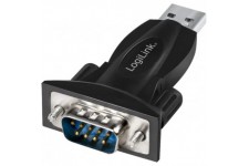 LogiLink AU0034 Adaptateur USB 2.0 a  Serial Multicolore