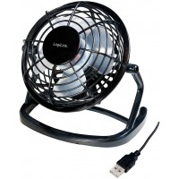 LogiLink UA0192 Ventilateur USB pour Ordinateur portable Noir