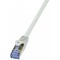 LogiLink PrimeLine Cable reseau Cat6A S/FTP AWG26 PIMF LSZH 5 m Gris