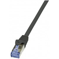 LogiLink PrimeLine Cable reseau Cat6A S/FTP AWG26 PIMF LSZH 3 m Noir