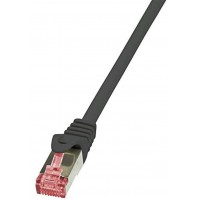 LogiLink PrimeLine Cable reseau Cat6 S/FTP AWG27 PIMF LSZH 2 m Noir