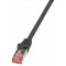 LogiLink PrimeLine Cable reseau Cat6 S/FTP AWG27 PIMF LSZH 10 m Noir