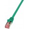 LogiLink PrimeLine Cable reseau Cat6 S/FTP AWG27 PIMF LSZH 2 m Vert