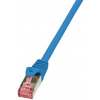 LogiLink PrimeLine Cable reseau Cat6 S/FTP AWG27 PIMF LSZH 0,25 m Bleu