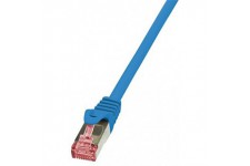 LogiLink PrimeLine Cable reseau Cat6 S/FTP AWG27 PIMF LSZH 3 m Bleu