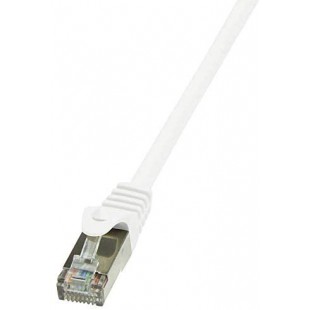 LogiLink EconLine Cable reseau Cat6 F/UTP AWG26 7,50 m Blanc