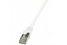 LogiLink EconLine Cable reseau Cat6 F/UTP AWG26 7,50 m Blanc