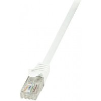 LogiLink EconLine Cable reseau Cat6 U/UTP AWG24 1 m Blanc