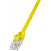 LogiLink EconLine Cable reseau Cat6 U/UTP AWG24 1 m Jaune