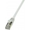 LogiLink CP1062S Cable reseau Cat5e F/UTP AWG26 3 m Gris