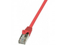 LogiLink CP1034S Cable reseau Cat5e F/UTP AWG26 1 m Rouge