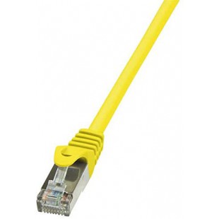 LogiLink CP1057S Cable reseau Cat5e F/UTP AWG26 2 m Jaune