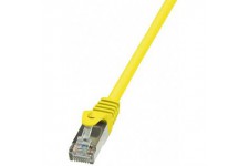 LogiLink CP1057S Cable reseau Cat5e F/UTP AWG26 2 m Jaune