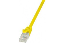 LogiLink CP1037U Cable reseau Cat5e UTP AWG26 1 m Jaune