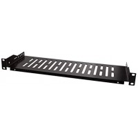 LogiLink SF1C25B - Compartiment coulissant de 19 po (1 U) pour armoires de serveur au sol d'une profondeur d'au moins 150 mm, ca