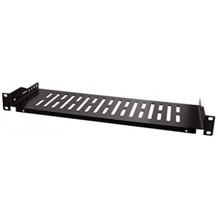 LogiLink SF1C25B - Compartiment coulissant de 19 po (1 U) pour armoires de serveur au sol d'une profondeur d'au moins 150 mm, ca